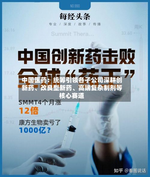 中国医药：统筹引领各子公司深耕创新药、改良型新药、高端复杂制剂等核心赛道-第3张图片