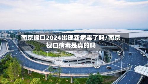 南京禄口2024出现新病毒了吗/南京禄口病毒是真的吗-第2张图片