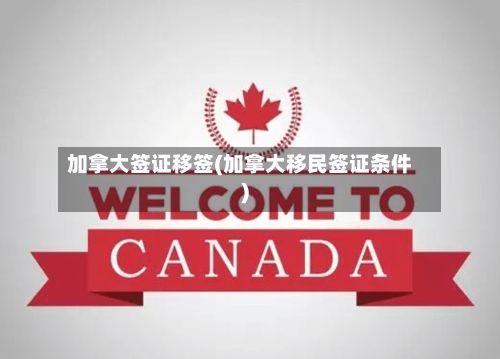 加拿大签证移签(加拿大移民签证条件)-第3张图片