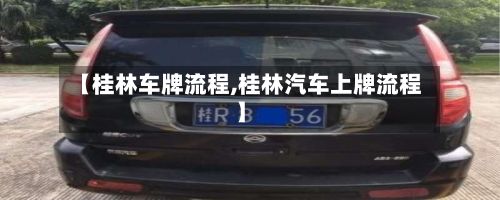 【桂林车牌流程,桂林汽车上牌流程】-第3张图片