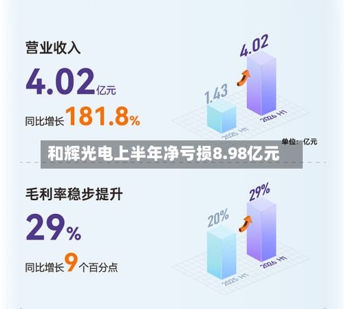 和辉光电上半年净亏损8.98亿元-第2张图片
