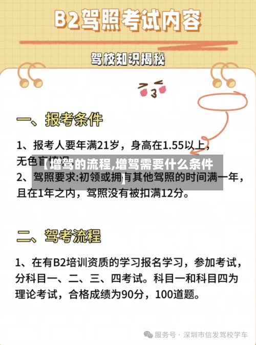 【增驾的流程,增驾需要什么条件】-第3张图片