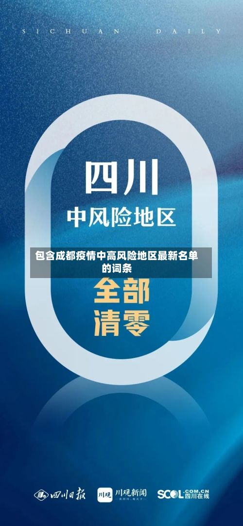 包含成都疫情中高风险地区最新名单的词条-第3张图片