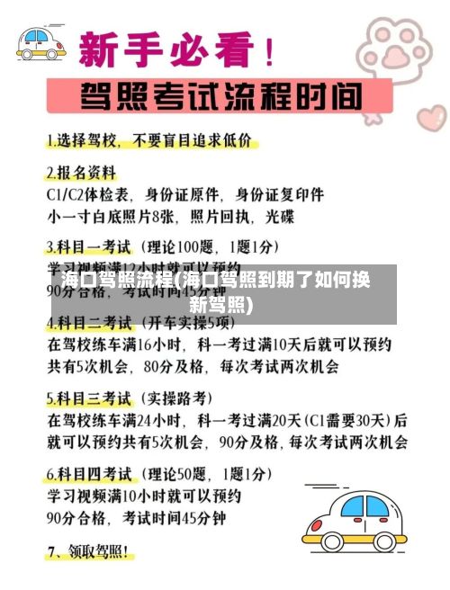 海口驾照流程(海口驾照到期了如何换新驾照)-第2张图片