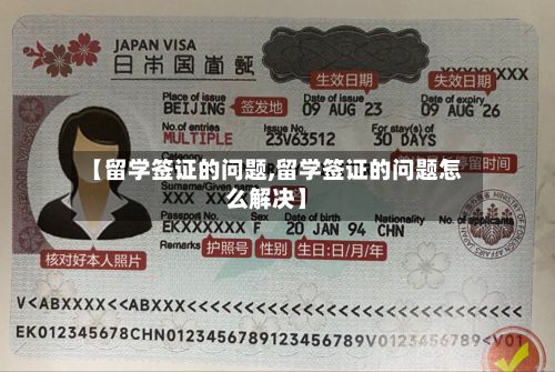 【留学签证的问题,留学签证的问题怎么解决】