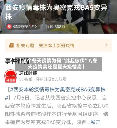 【这个冬天疫情为何“此起彼伏”?,冬天疫情高还是夏天疫情高】-第3张图片