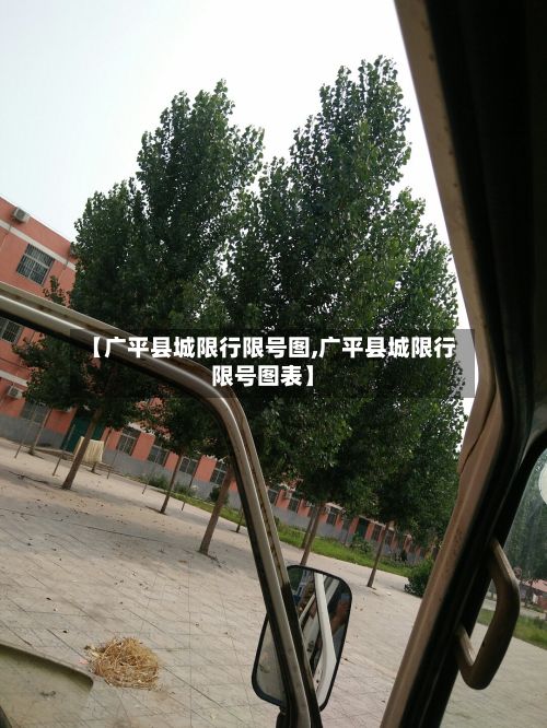 【广平县城限行限号图,广平县城限行限号图表】