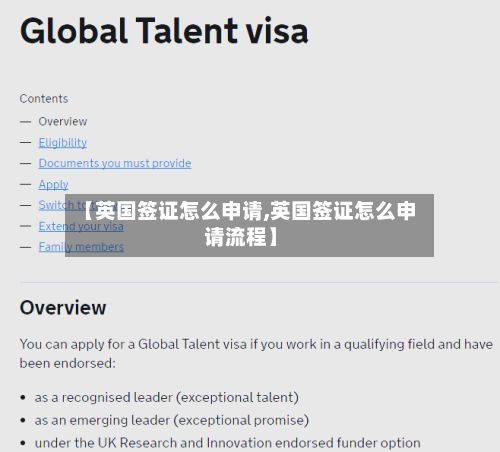 【英国签证怎么申请,英国签证怎么申请流程】-第2张图片