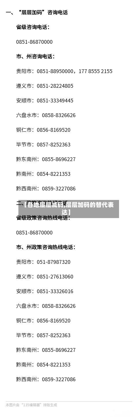【各地层层减码,层层加码的替代表达】-第3张图片