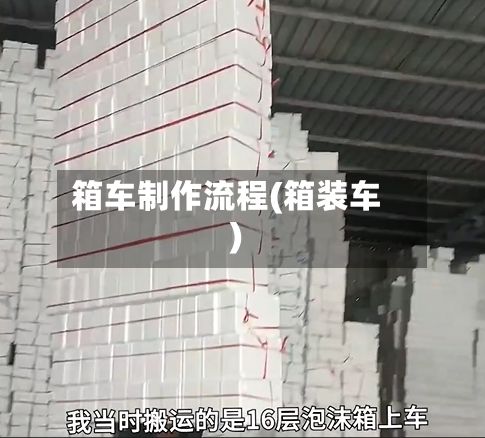 箱车制作流程(箱装车)