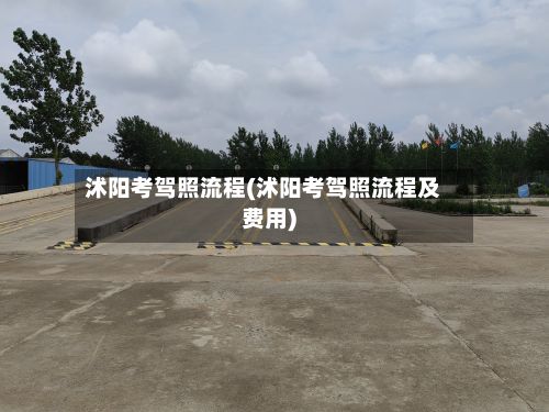 沭阳考驾照流程(沭阳考驾照流程及费用)