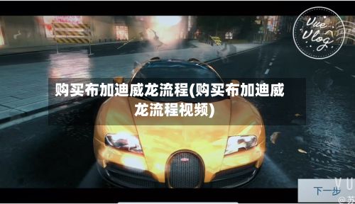 购买布加迪威龙流程(购买布加迪威龙流程视频)