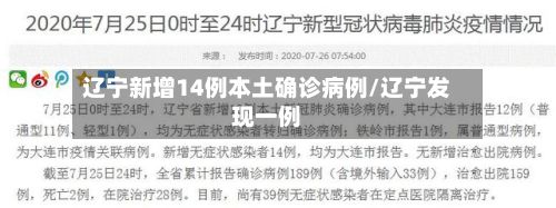 辽宁新增14例本土确诊病例/辽宁发现一例-第3张图片