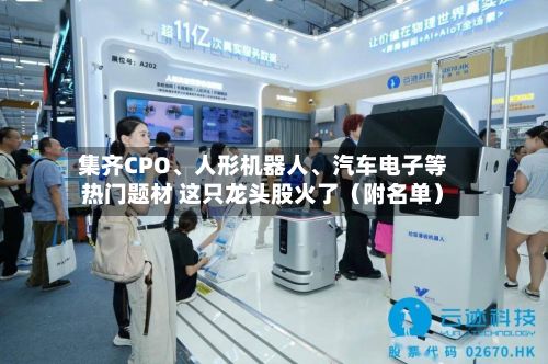 集齐CPO、人形机器人、汽车电子等热门题材 这只龙头股火了（附名单）
