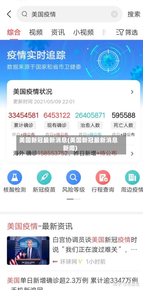 美国新冠最新消息(美国新冠最新消息新闻)-第2张图片
