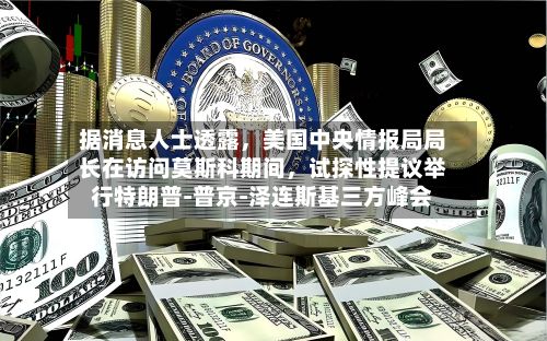 据消息人士透露，美国中央情报局局长在访问莫斯科期间，试探性提议举行特朗普‑普京‑泽连斯基三方峰会