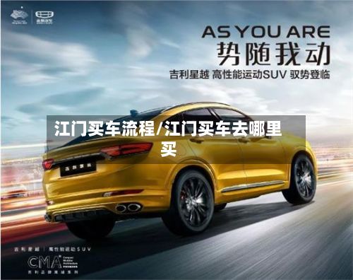 江门买车流程/江门买车去哪里买