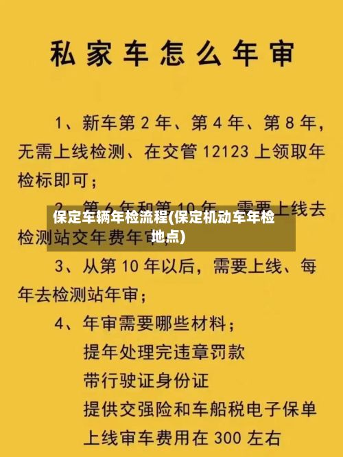 保定车辆年检流程(保定机动车年检地点)