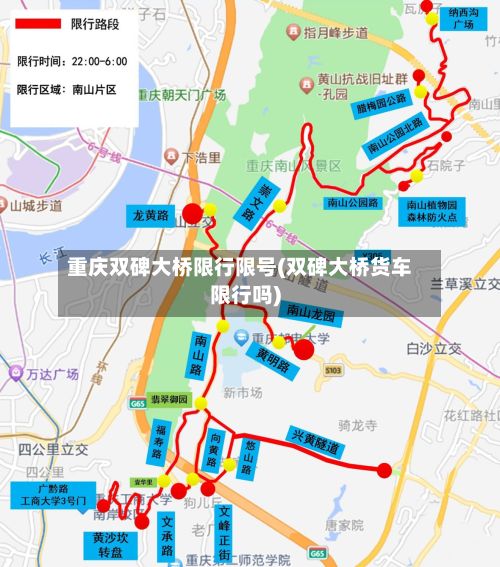 重庆双碑大桥限行限号(双碑大桥货车限行吗)-第2张图片