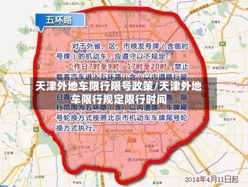 天津外地车限行限号政策/天津外地车限行规定限行时间