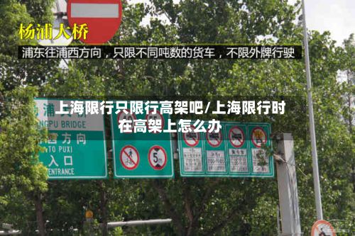 上海限行只限行高架吧/上海限行时在高架上怎么办-第2张图片