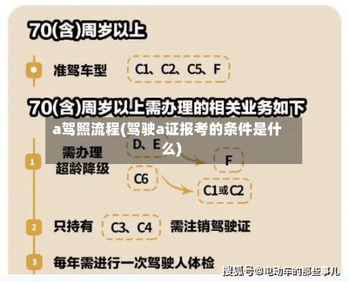a驾照流程(驾驶a证报考的条件是什么)-第3张图片