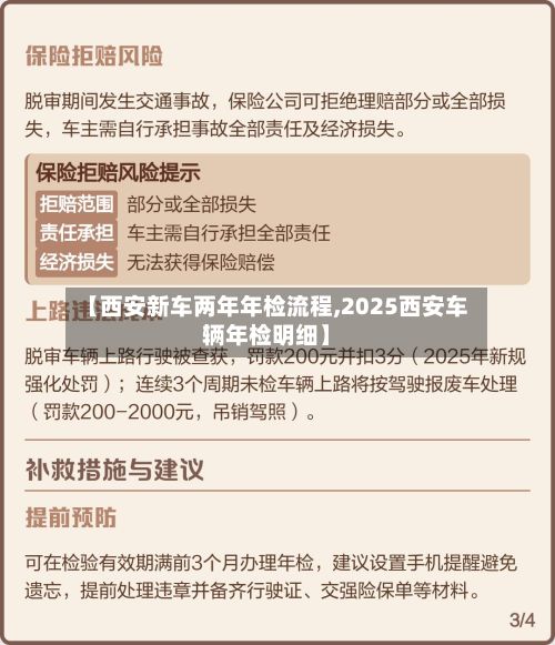 【西安新车两年年检流程,2025西安车辆年检明细】-第3张图片
