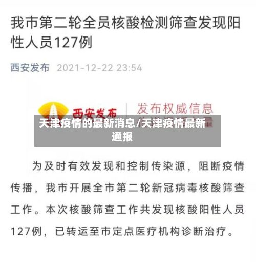 天津疫情的最新消息/天津疫情最新通报-第3张图片