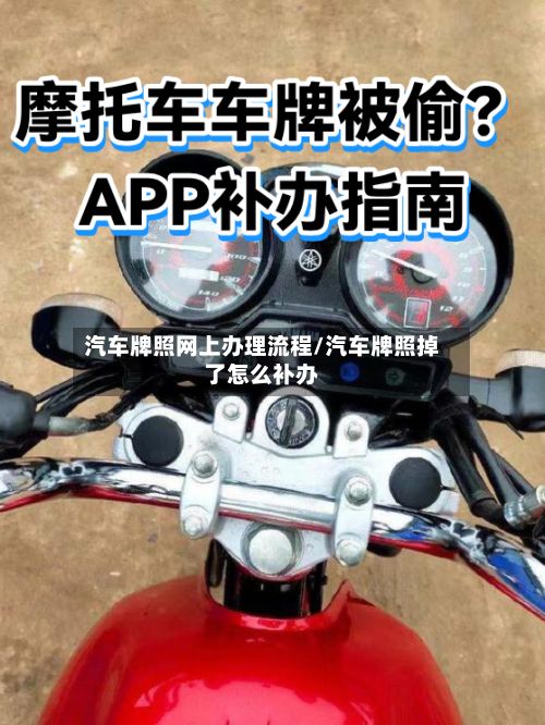 汽车牌照网上办理流程/汽车牌照掉了怎么补办