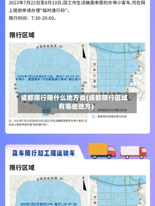 成都限行限什么地方类(成都限行区域有哪些地方)