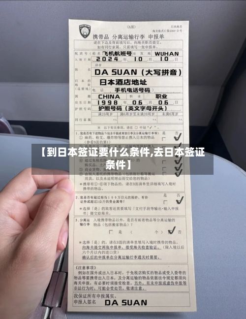 【到日本签证要什么条件,去日本签证条件】-第3张图片