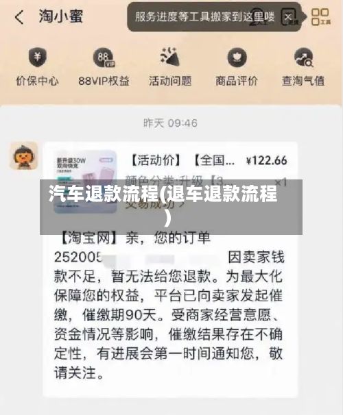 汽车退款流程(退车退款流程)-第2张图片