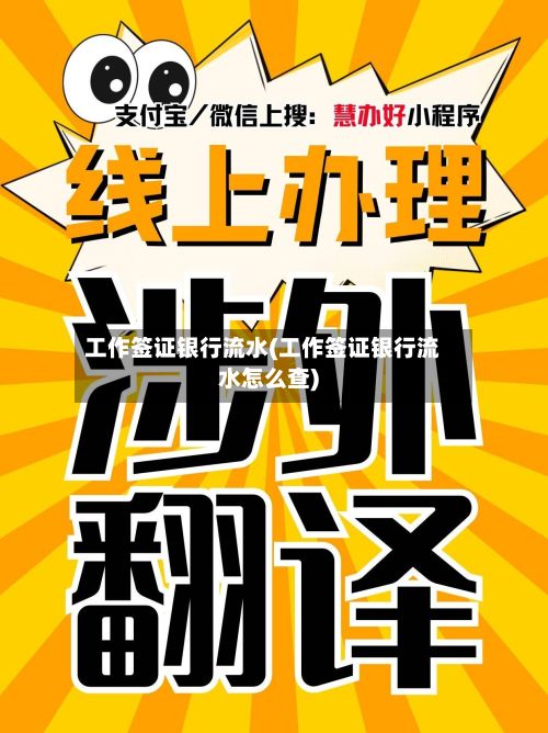 工作签证银行流水(工作签证银行流水怎么查)