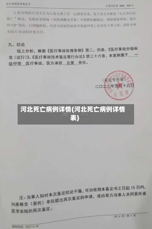 河北死亡病例详情(河北死亡病例详情表)-第2张图片