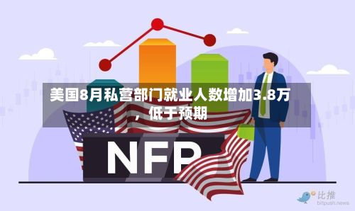 美国8月私营部门就业人数增加3.8万，低于预期-第2张图片