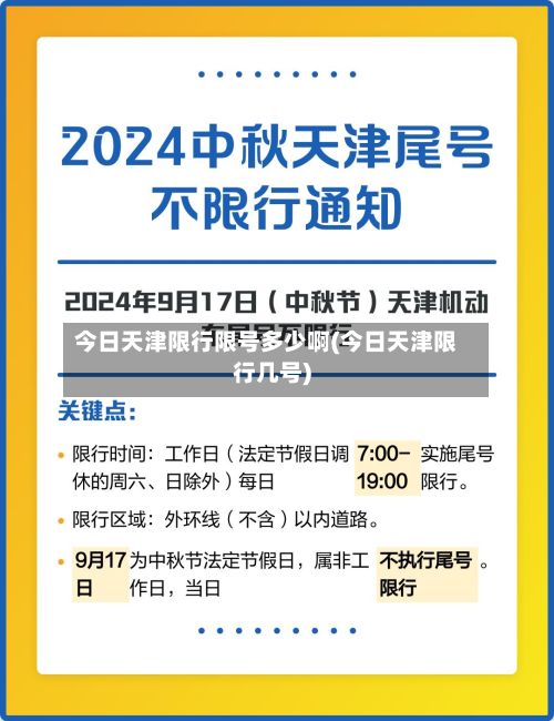 今日天津限行限号多少啊(今日天津限行几号)-第2张图片