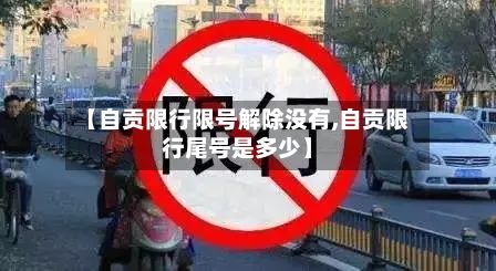 【自贡限行限号解除没有,自贡限行尾号是多少】-第3张图片