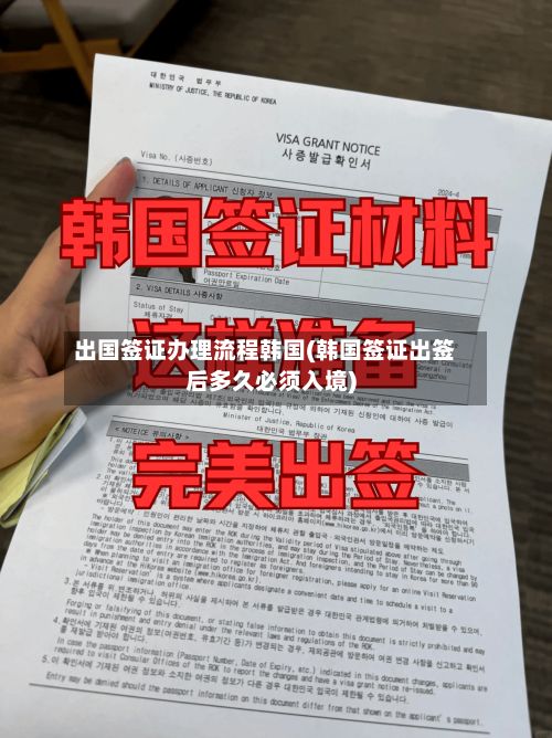 出国签证办理流程韩国(韩国签证出签后多久必须入境)